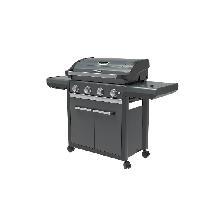 Campingaz 4 Series Premium S - 4 Burner Gas BBQ Grill with Side Burner - Grey