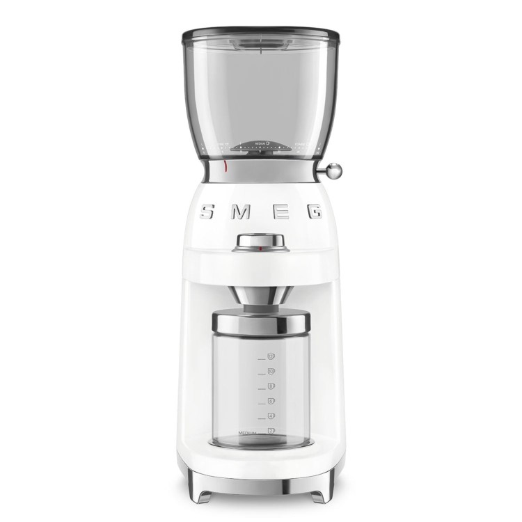 Smeg Retro Coffee Grinder - White