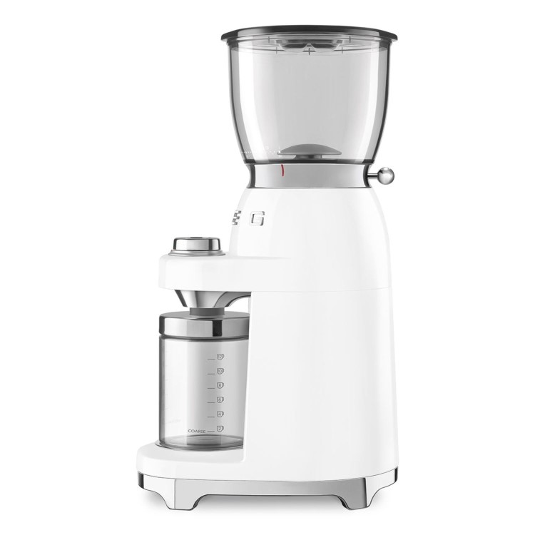 Smeg Retro Coffee Grinder - White