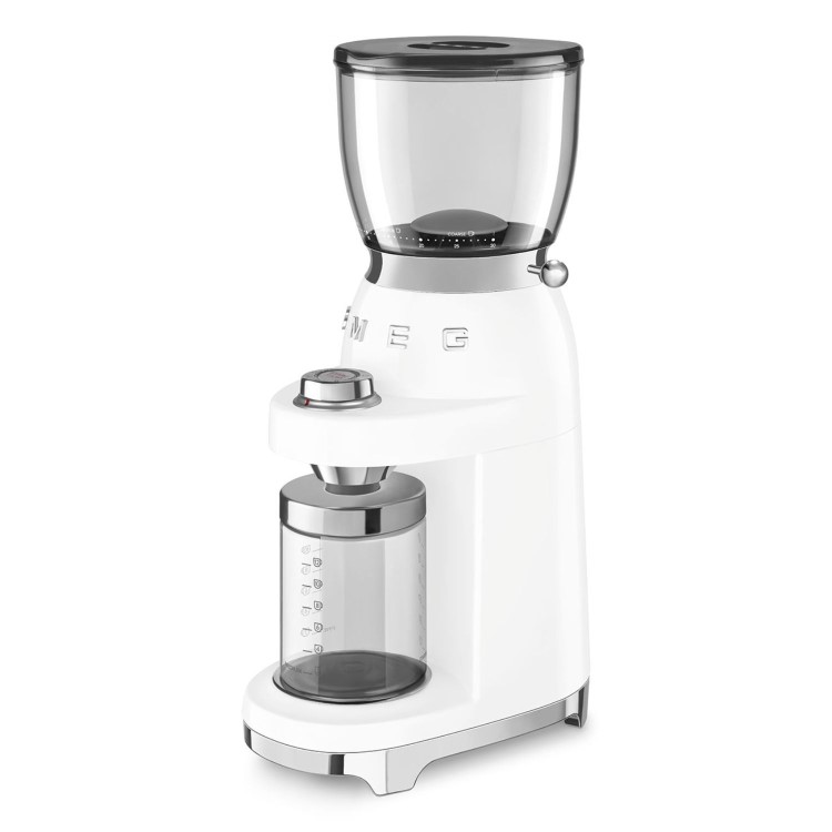 Smeg Retro Coffee Grinder - White