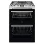 AEG 60cm Gas Cooker with Lid - Stainless Steel