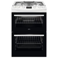 AEG 60cm Gas Cooker - White