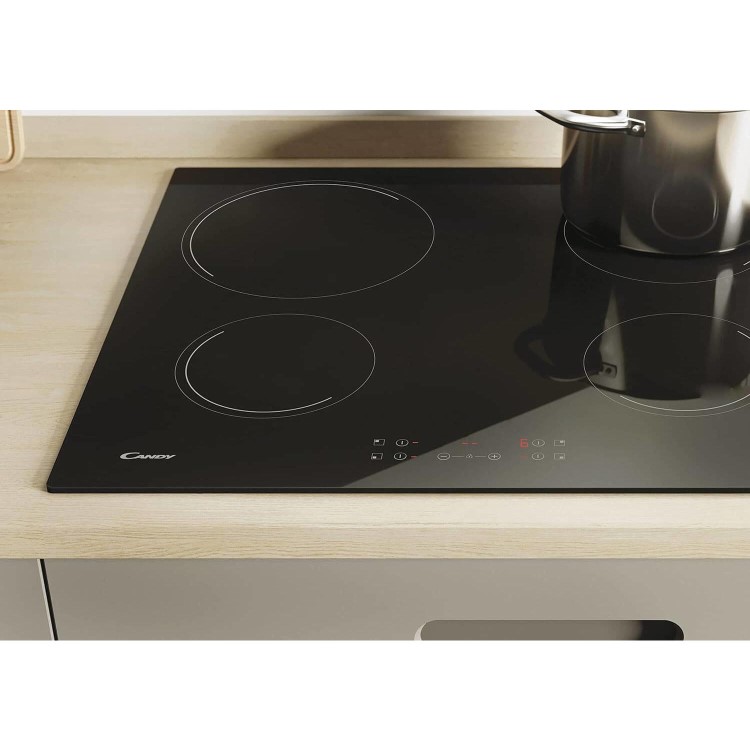 Candy 59cm 4 Zone Ceramic Hob