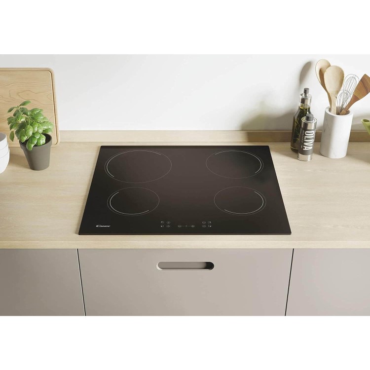 Candy 59cm 4 Zone Ceramic Hob