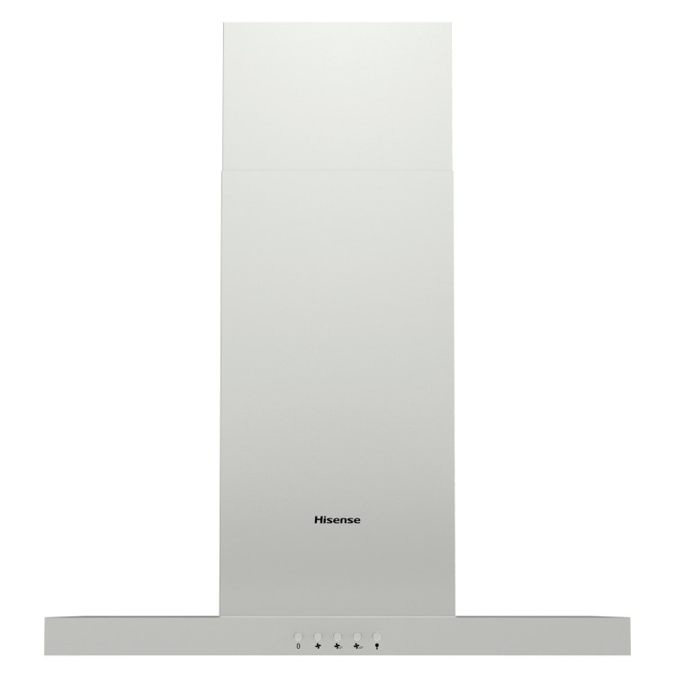 Refurbished Hisense T-style CH6T4BXUK 60cm Cooker Hood Stainless Steel