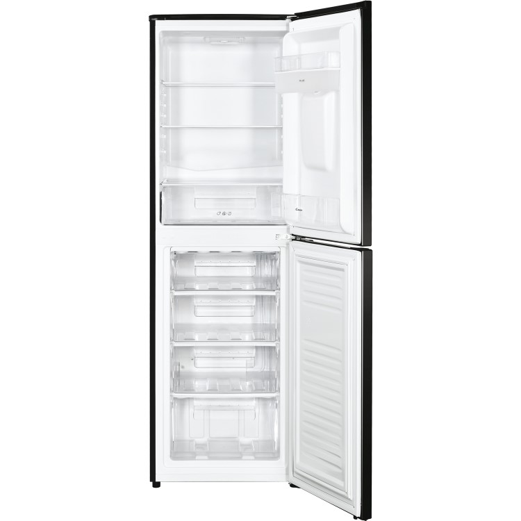 Candy 248 Litre 50/50 Freestanding Fridge Freezer - Black 