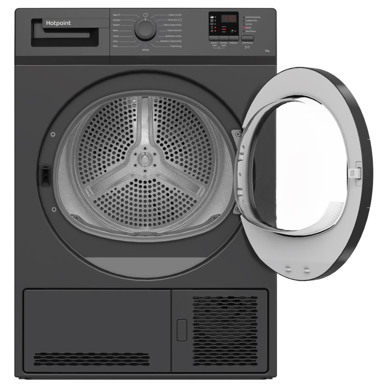 Hotpoint 8kg Condenser Tumble Dryer - Graphite