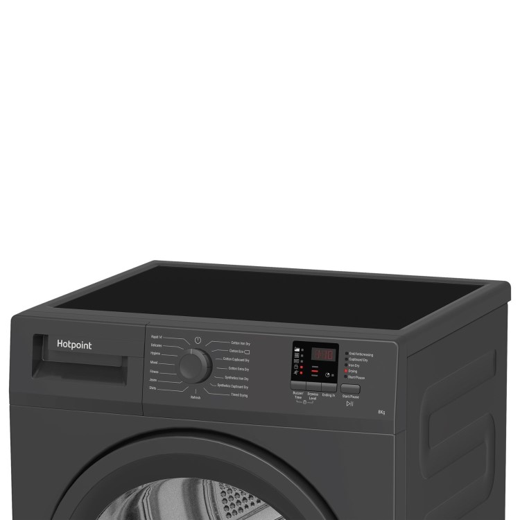 Hotpoint 8kg Condenser Tumble Dryer - Graphite