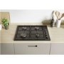 Candy 60cm 4 Burner Gas Hob - Black