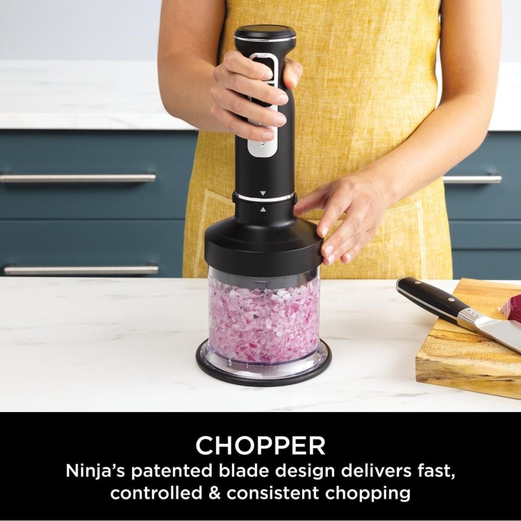 Ninja Foodi 3-in-1 Hand Blender - Black