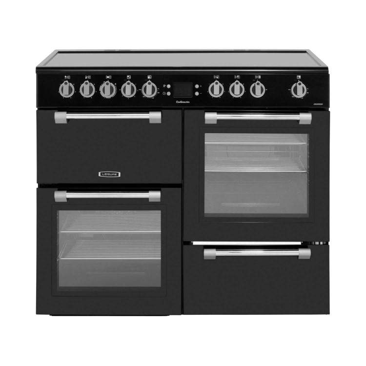 LEISURE CK100C210K Cookmaster 100cm Electric Range Cooker Black