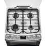 AEG 5000 Series 60cm Dual Fuel Cooker - Stainless Steel