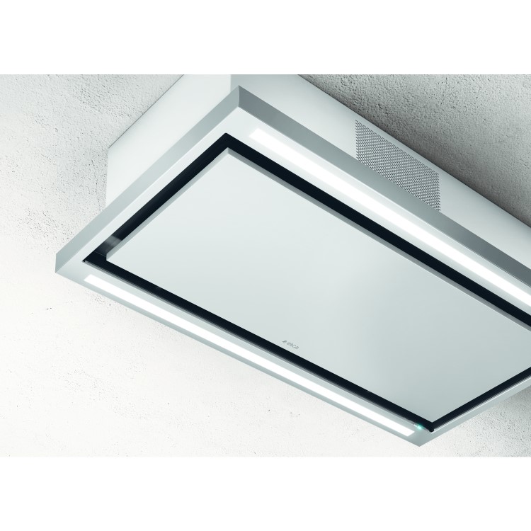 Elica Cloud 7 90cm Recirculating Ceiling Cooker Hood - Stainless Steel