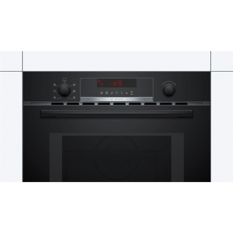 Bosch Series 4 Built-In Combination Microwave Oven - Black