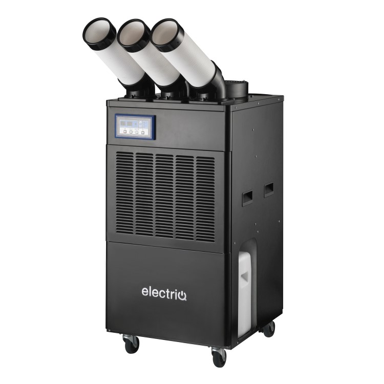 electriQ Heavy Duty 18000 BTU Portable Commercial Air Conditioner - Metal Body