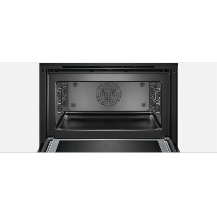 Bosch Series 8 Built-In Compact Combination Microwave Oven - Black