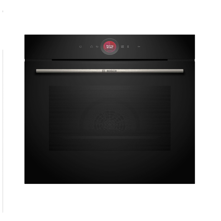 Refurbished Bosch Series 8 CMG7241B1B Built In 45L 900W Combination Microwave Oven Black