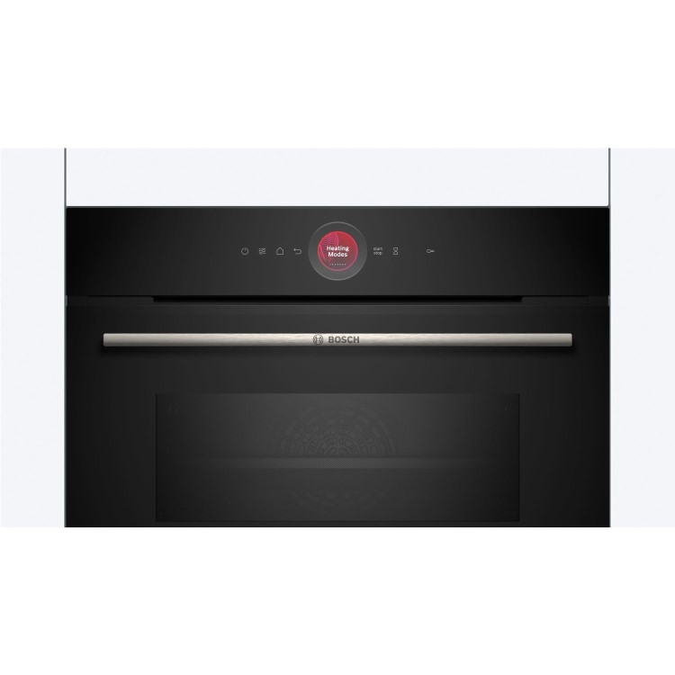 Refurbished Bosch Series 8 CMG7241B1B Built In 45L 900W Combination Microwave Oven Black