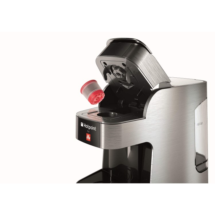 Hotpoint CMHPCGX0 Espresso Coffee Machine Silver