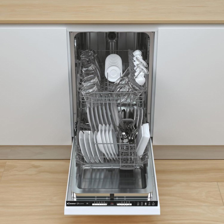 Candy Brava Integrated Slimline Dishwasher