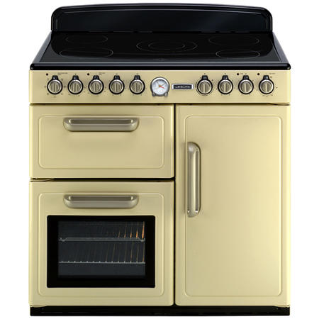 Leisure CMTE95C Traditional 90cm Electric Range Cooker - Cream