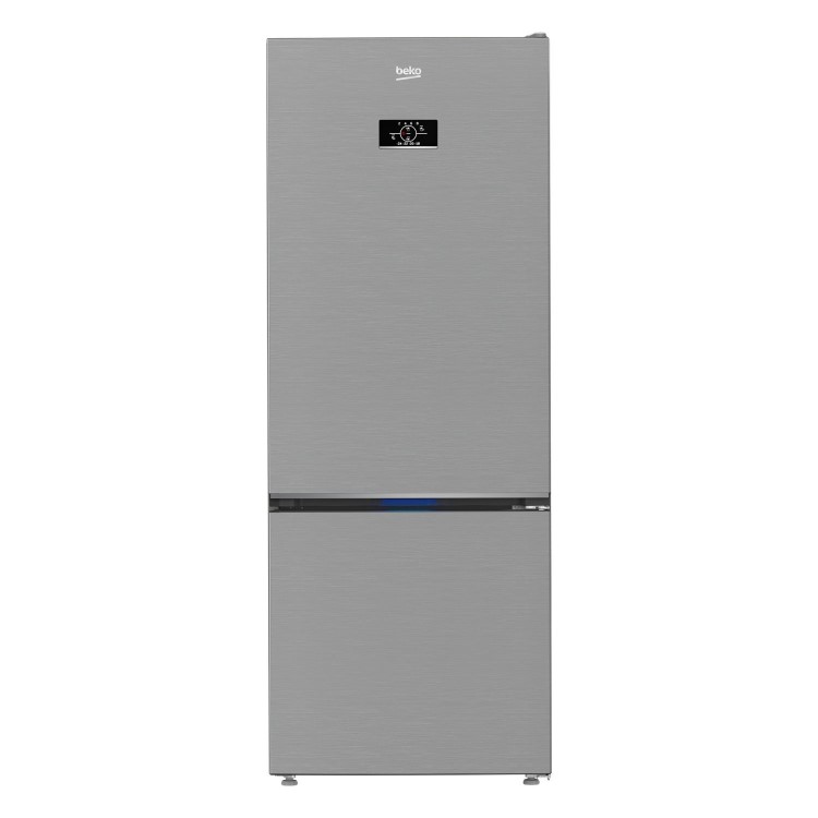 Beko 475 Litre 50/50 Freestanding Fridge Freezer - Stainless Steel