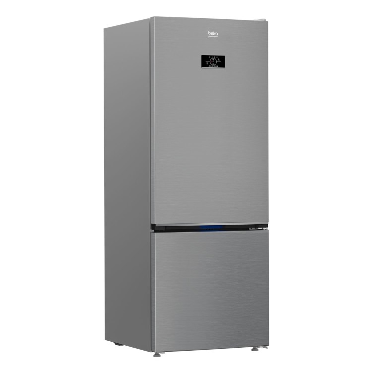 Beko 475 Litre 50/50 Freestanding Fridge Freezer - Stainless Steel