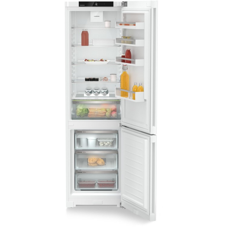 Liebherr 371 Litre 60/40 Freestanding Fridge Freezer With Easy Fresh - White