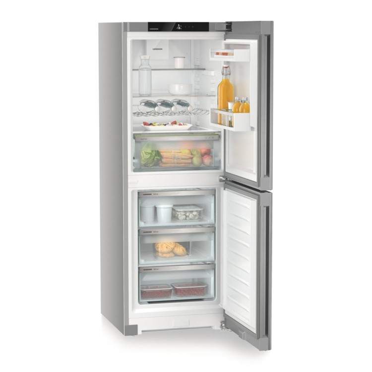 Liebherr 280 Litre 60/40 Freestanding Fridge Freezer - Silver