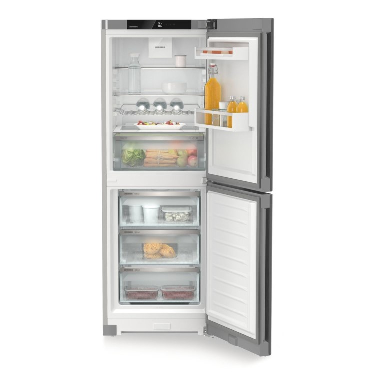 Liebherr 280 Litre 60/40 Freestanding Fridge Freezer - Silver