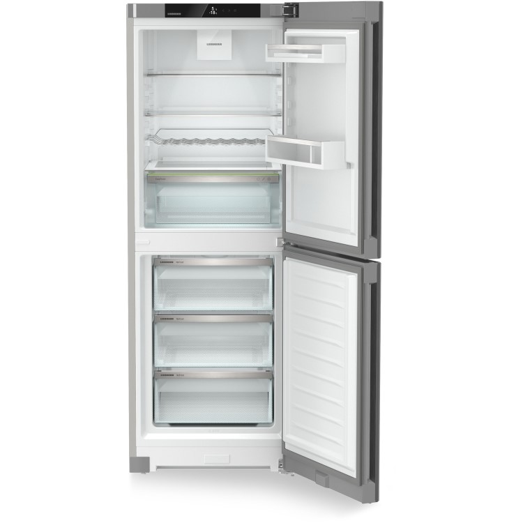 Liebherr 280 Litre 50/50 Freestanding Fridge Freezer With Easy Fresh - Silver