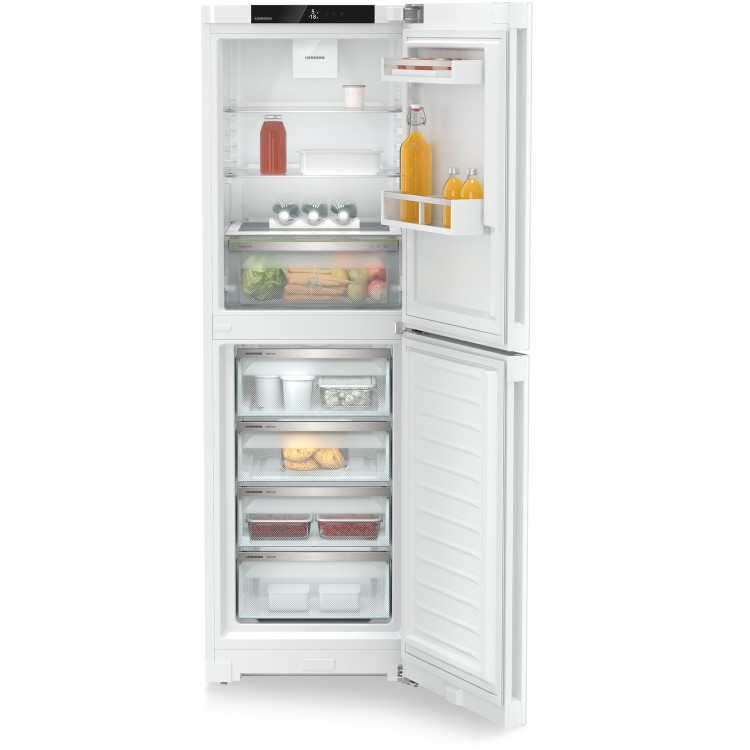 Refurbished Liebherr CNd5204 Freestanding 329 Litre 50/50 Fridge Freezer White