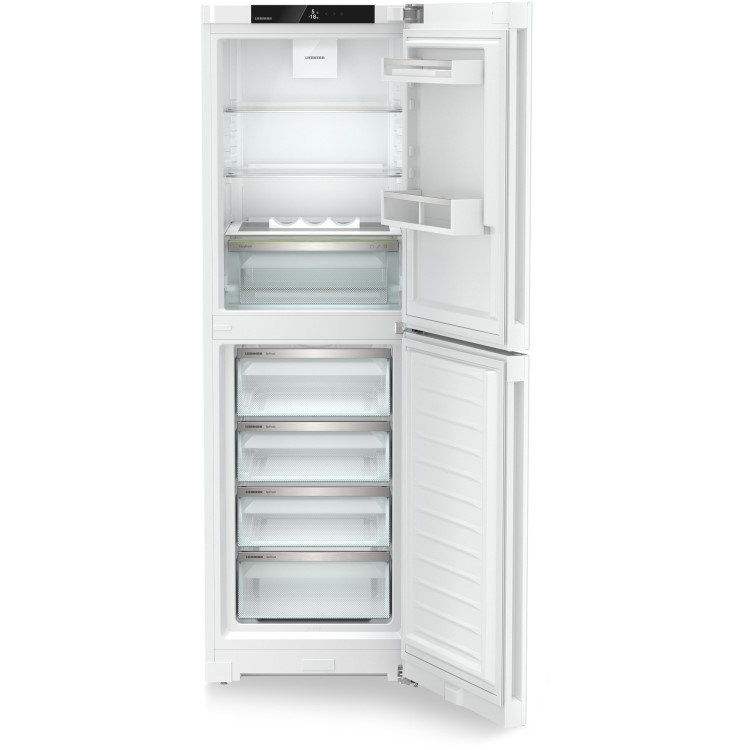 Refurbished Liebherr CNd5204 Freestanding 329 Litre 50/50 Fridge Freezer White