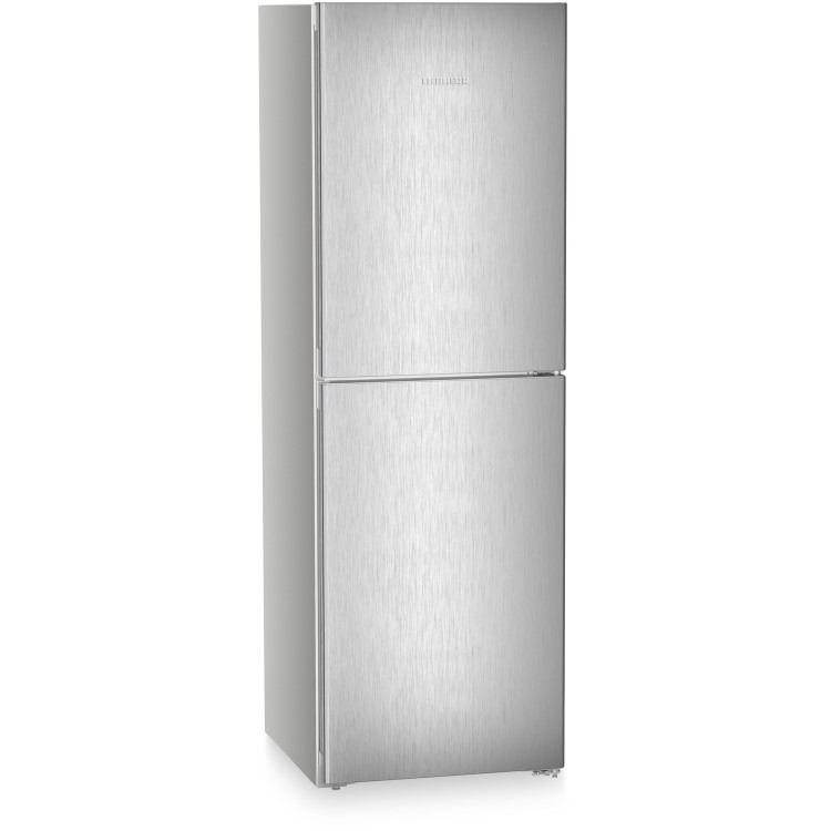 Refurbished Liebherr CNSFD5204 Freestanding 319 Litre 50/50 Fridge Freezer With Easy Fresh Silver