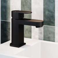 Black Cloakroom Mono Basin Mixer Tap - Como