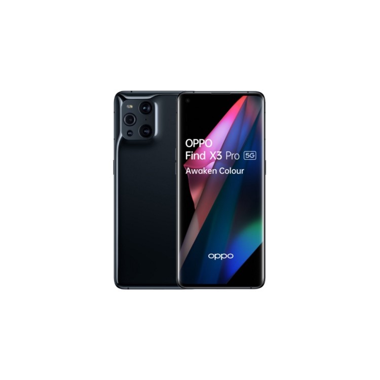 Grade A2 OPPO Find X3 Pro 5G Glossy Black 6.7" 256GB 5G Dual SIM Unlocked & SIM Free