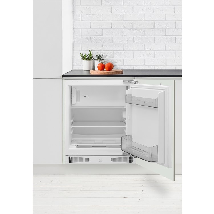 CDA 115 Litre Integrated Under Counter Fridge With Icebox