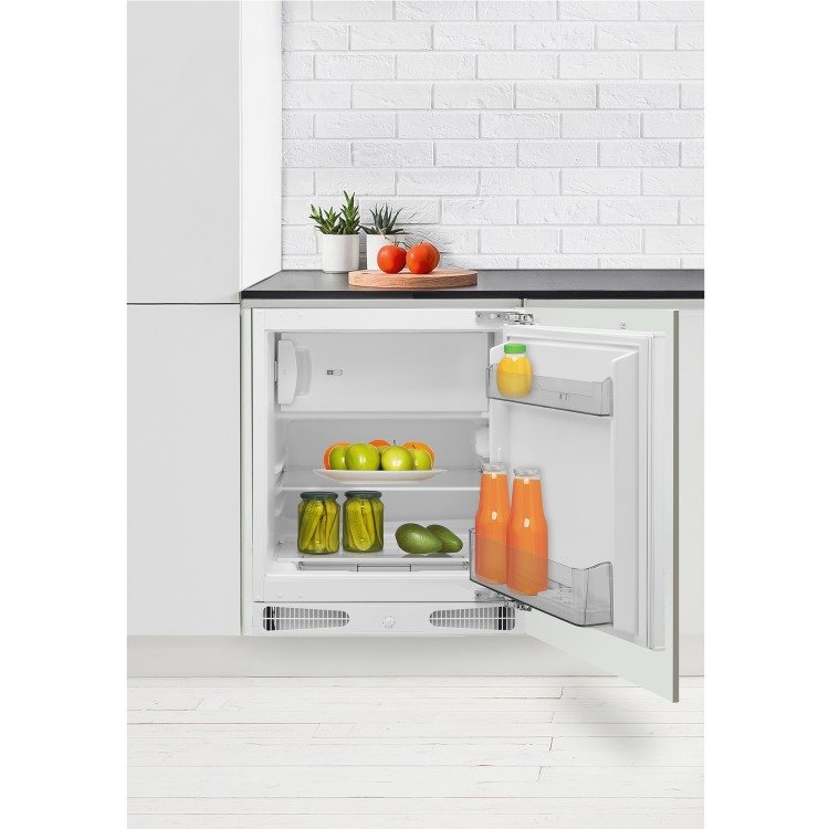 CDA 115 Litre Integrated Under Counter Fridge With Icebox