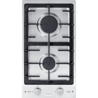 Miele CS1012-1G 29cm Two Burner Gas Hob - Stainless Steel