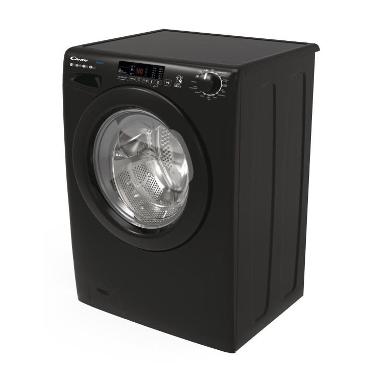 Refurbished Candy Smart CS14102DWBB4/80 Freestanding 10KG 1400 Spin Washing Machine Black