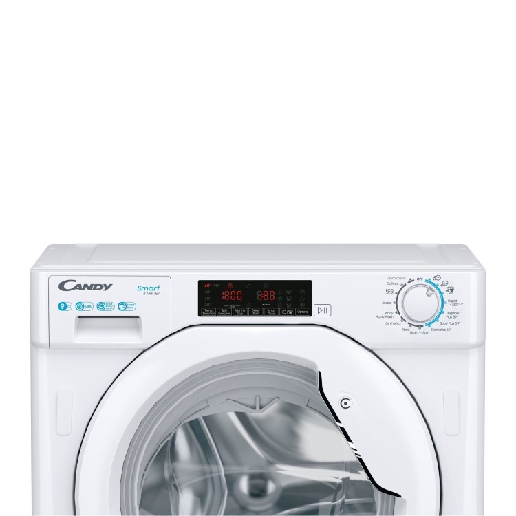 Candy Smart 9kg 1400rpm Integrated Washing Machine - White