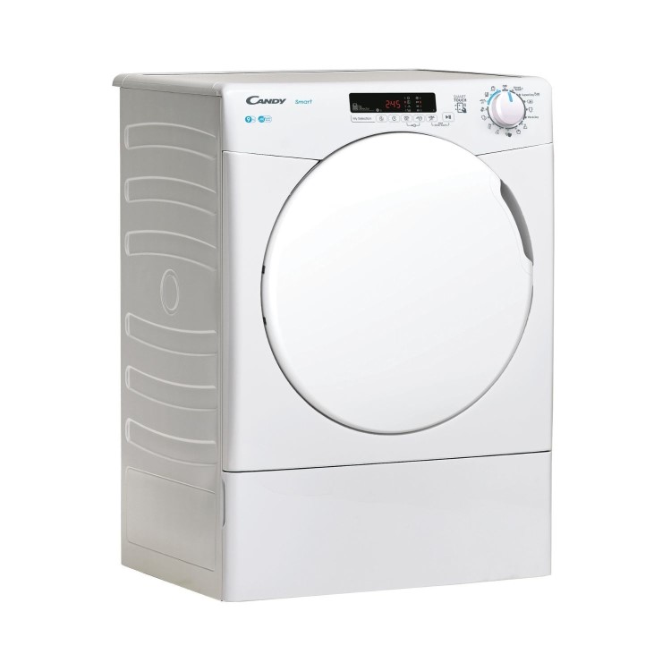 Refurbished Candy Smart CSEV9DF-80 Freestanding Vented 9KG Tumble Dryer White