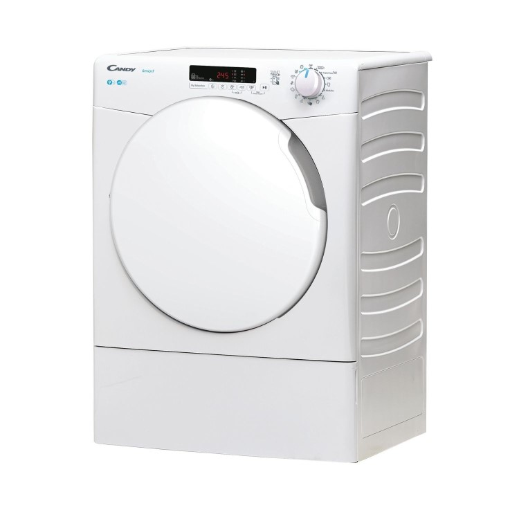 Refurbished Candy Smart CSEV9DF-80 Freestanding Vented 9KG Tumble Dryer White