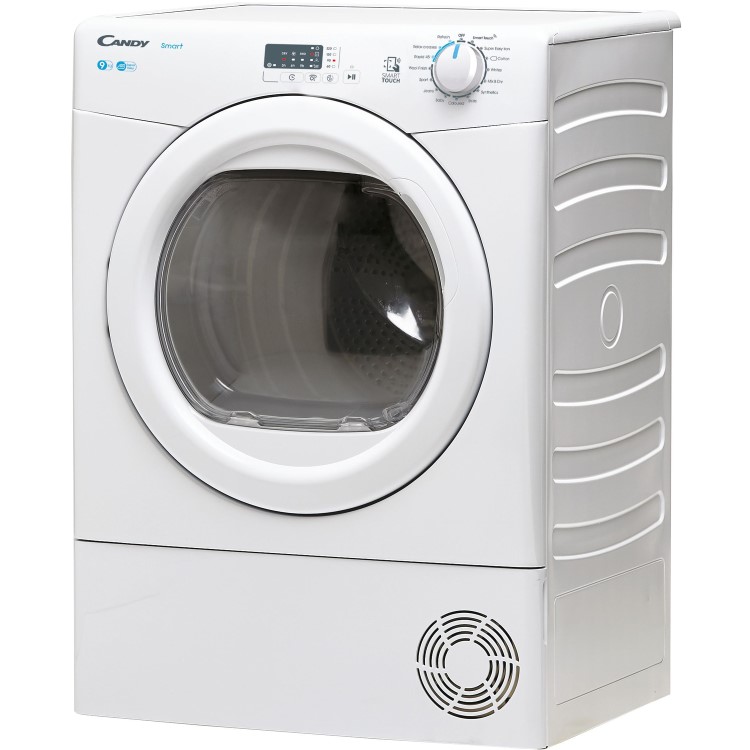 Refurbished Candy Smart CSEV9LG-80 Freestanding Vented Tumble 9KG Dryer White