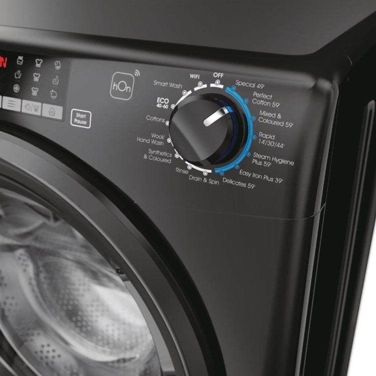 Candy Smart Pro 8kg 1600rpm Washing Machine - Black