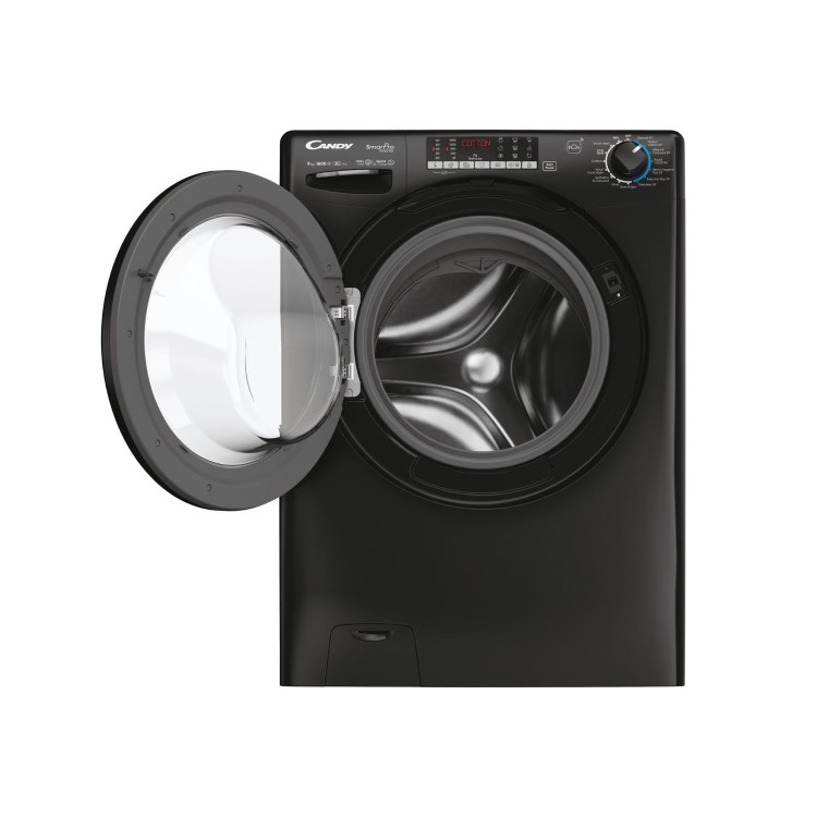 Candy Smart Pro 9kg 1600rpm Washing Machine - Black