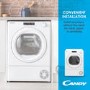 Candy Smart Pro 9kg Heat Pump Tumble Dryer - White