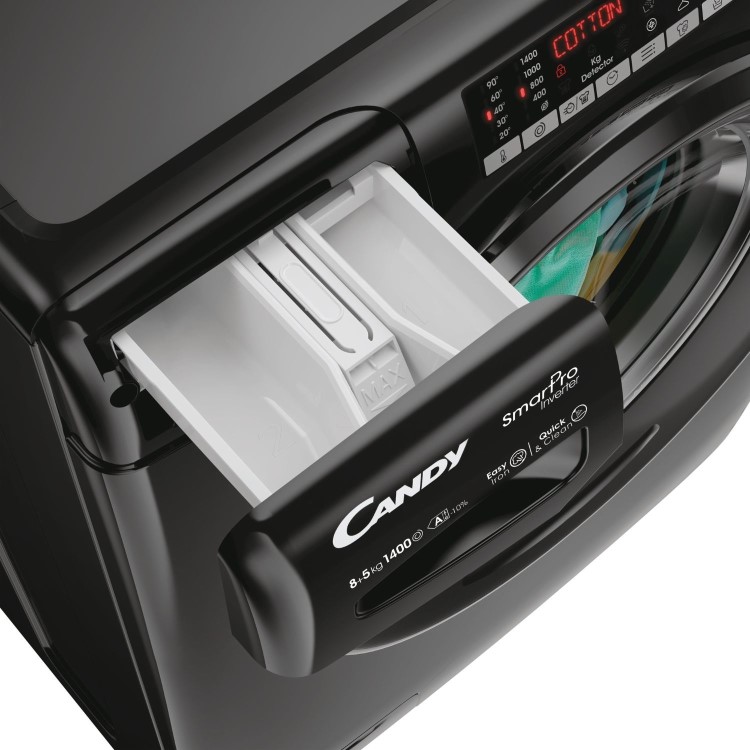 Candy Smart Pro 8kg Wash 5kg Dry 1400rpm Washer Dryer - Black