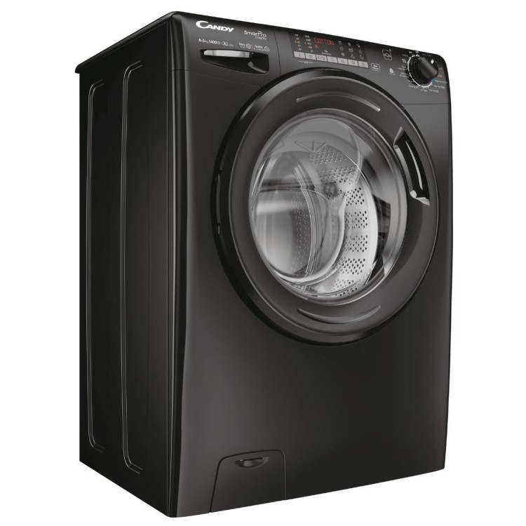 Candy Smart Pro 8kg Wash 5kg Dry 1400rpm Washer Dryer - Black