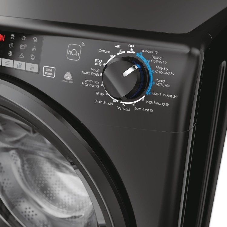 Candy Smart Pro 8kg Wash 5kg Dry 1400rpm Washer Dryer - Black